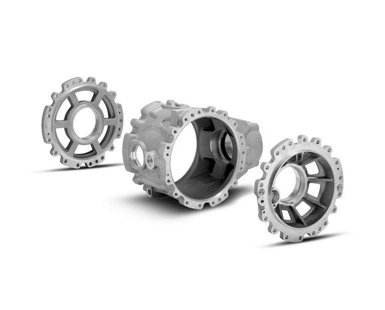 Differential housing for media used in extreme environments