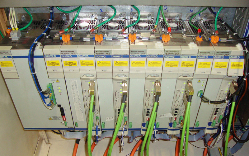 The new controllers for the machines are based on NUM Axium CNCs and the latest NUMDrive C servo drives.