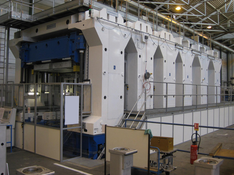 Vue machine coté opérateur.