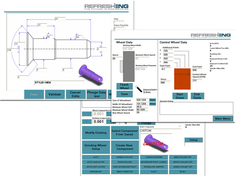 Nuovo software logica e la visualizzazione di controllo che è stato sviluppato in stretta collaborazione.