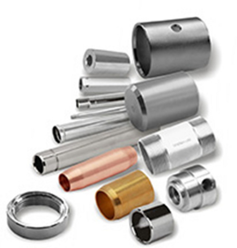 Examples of parts produced with Sinico machines.