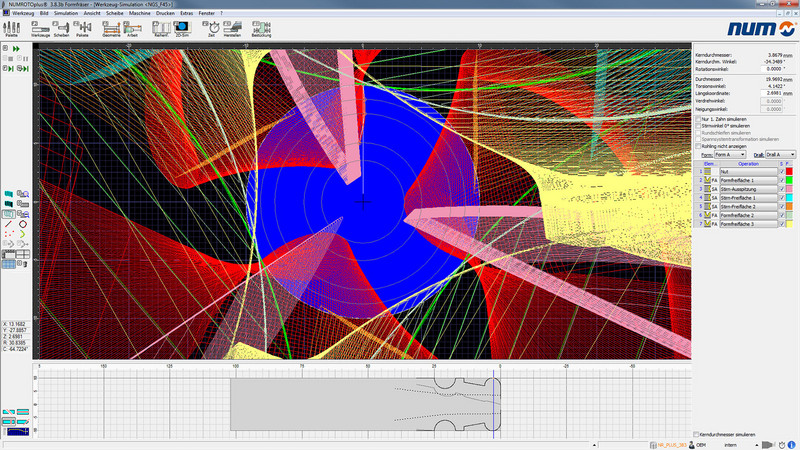 NUMROTO 2D Simulation