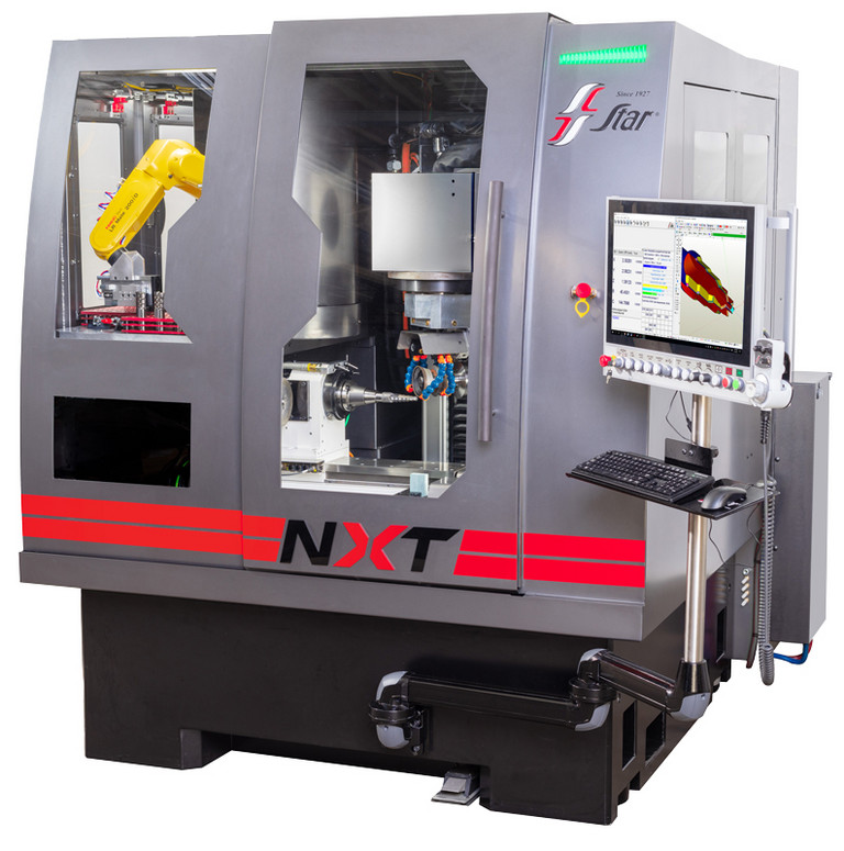 La nuova rettificatrice per utensili e frese NXT a 5 assi di Star Cutter è basata sulla piattaforma CNC Flexium+ di NUM