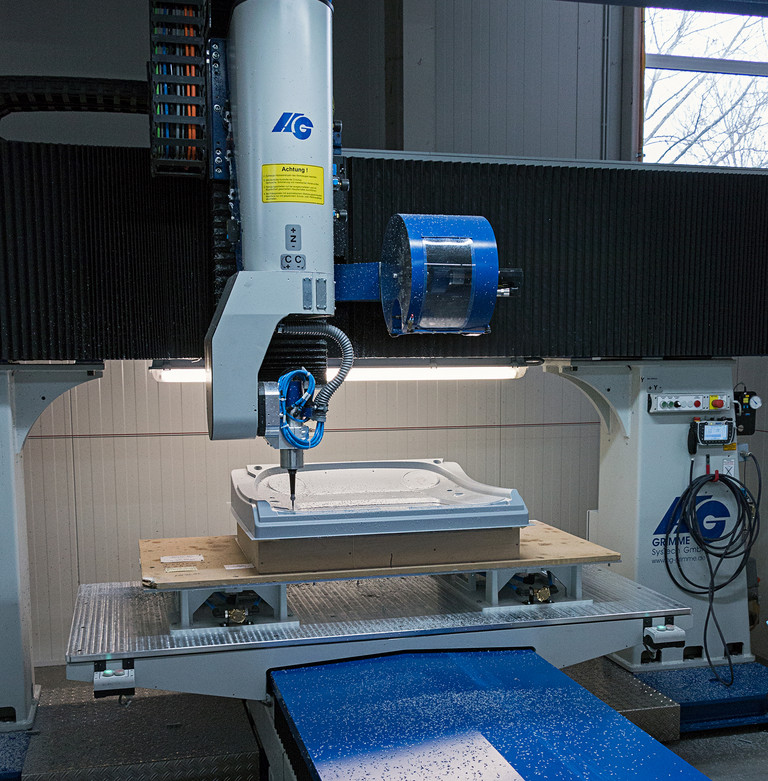 CNC 龙门架铣床 HG Grimme PSF。