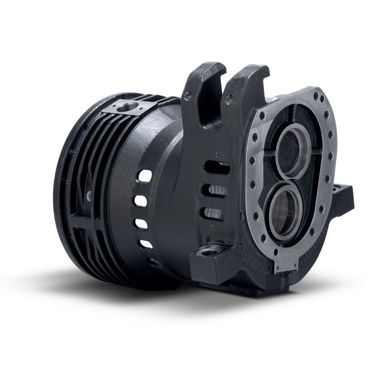 Stator casing of electric motor for forklifts