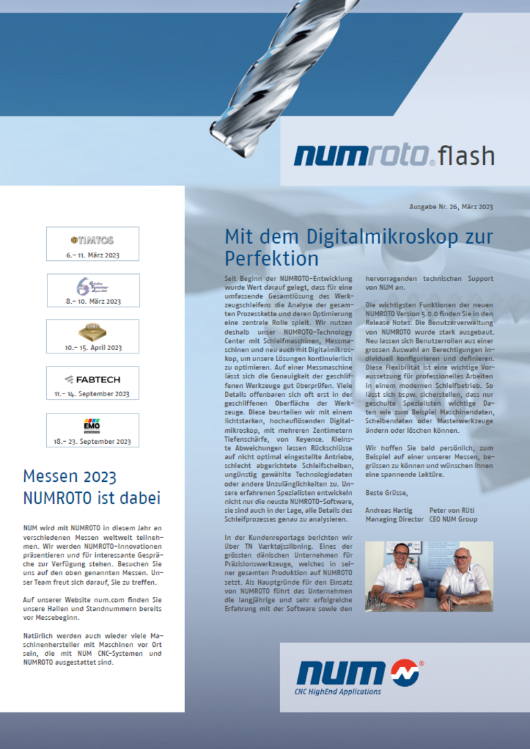 NUMROTO Flash Cover