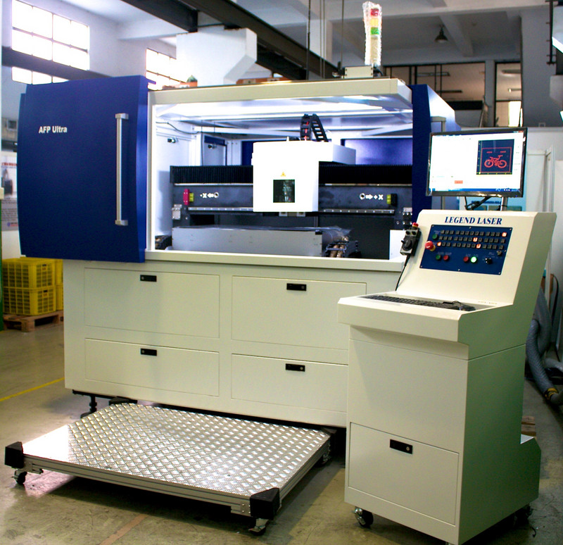 Das neue Präzisionsblechlaserschneidsystem SRC-610 von Legend Laser basiert vollständig auf der CNC-Plattform Flexium+ von NUM.