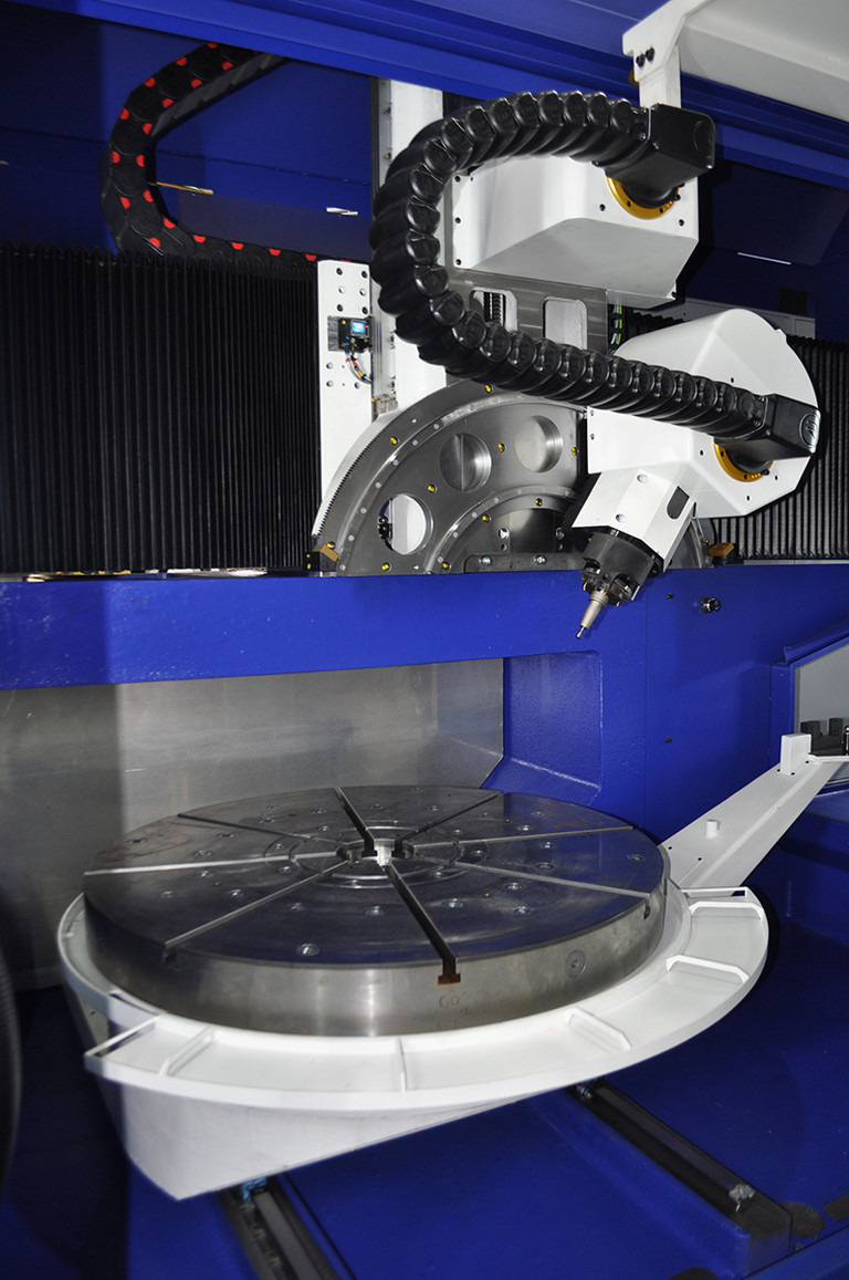 Vue rapprochée de la tête de gravure.