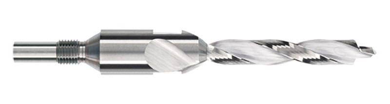 High-performance step drill countersink, for applications in aviation. High-performance step drill countersink, for applications in aviation.