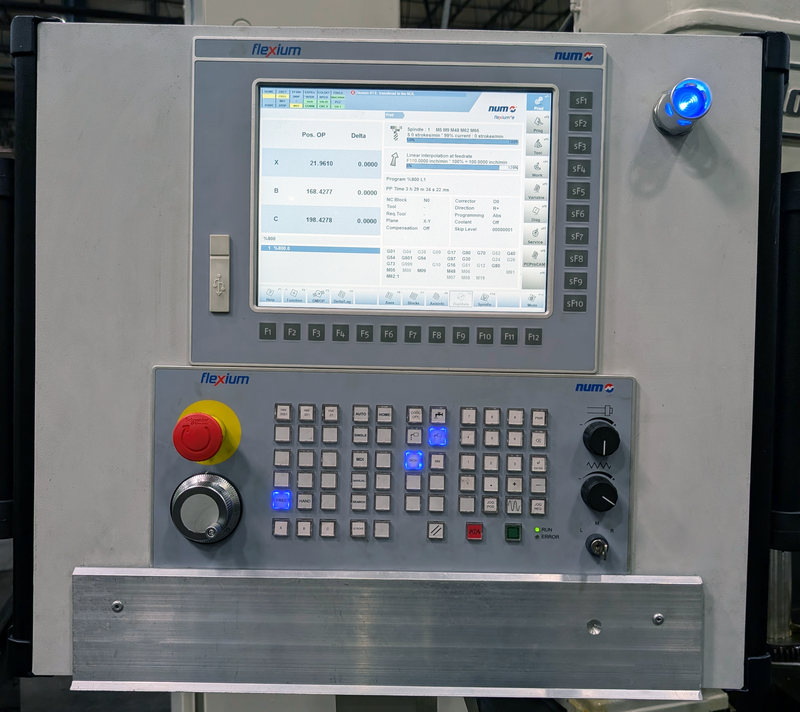 NUM Flexium+ 68 HMI