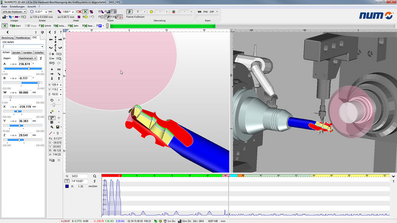 NUMROTO Simulation 3D