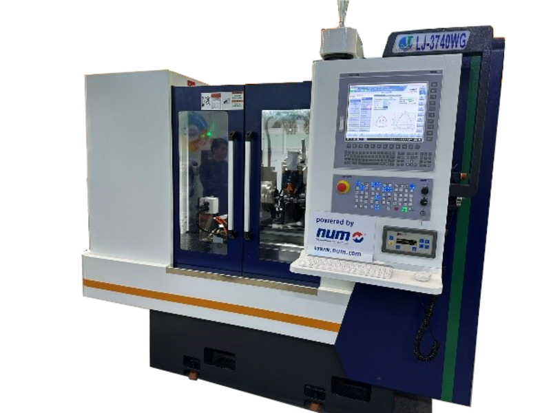 Worm thread grinder machine